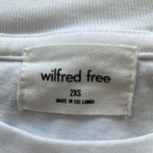 Aritzia Wilfred Free White Weekend T-shirt - XXS - Picture 11 of 11